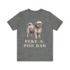 Peke-A-Poo Dad Shirt, Vintage Dog Sketch Tee, Dog Dad Gift