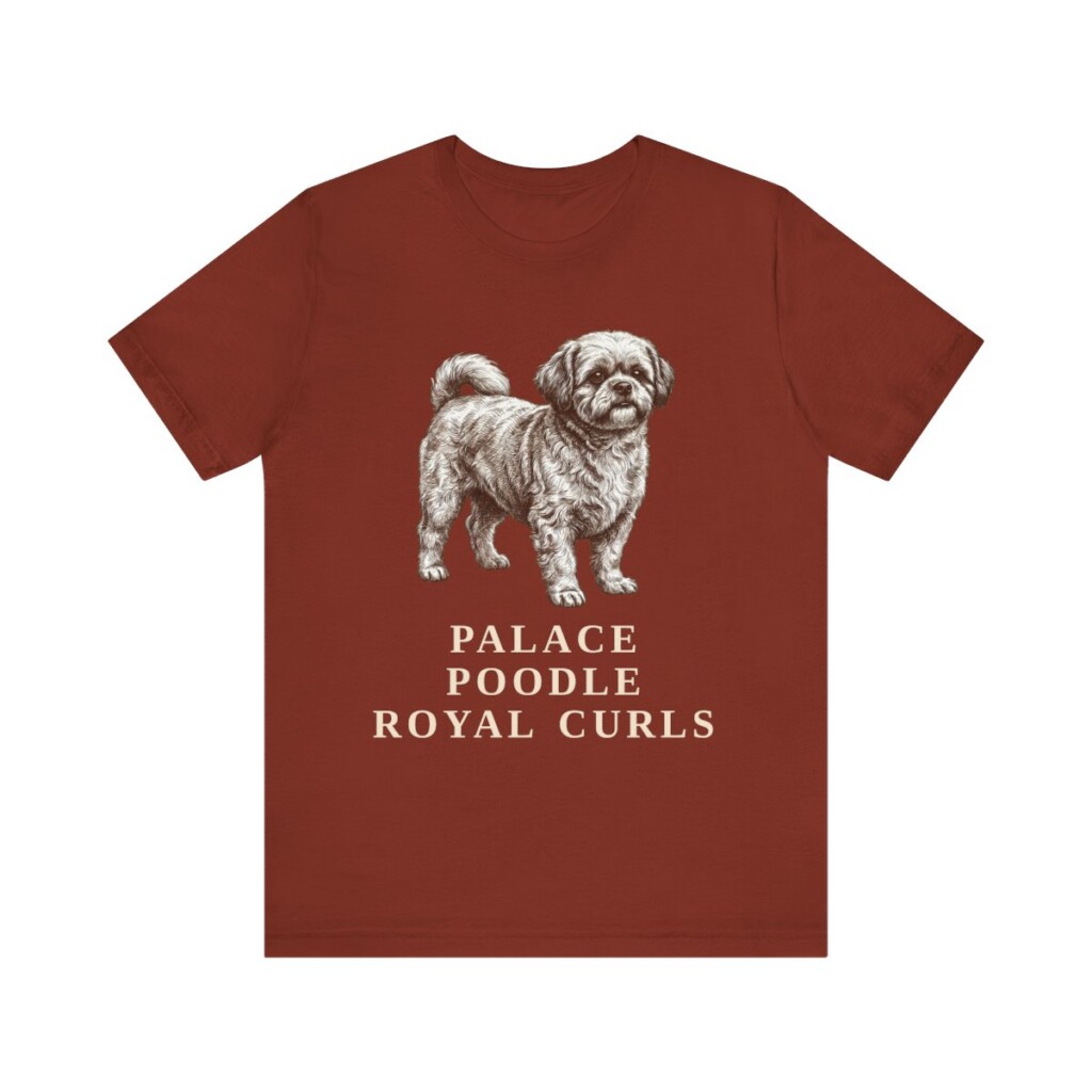 Peke-A-Poo Humor Shirt, Vintage Dog Sketch Tee, Dog Humor Gift