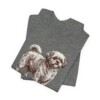 Peke-A-Poo Humor Shirt, Vintage Dog Sketch Tee, Dog Humor Gift