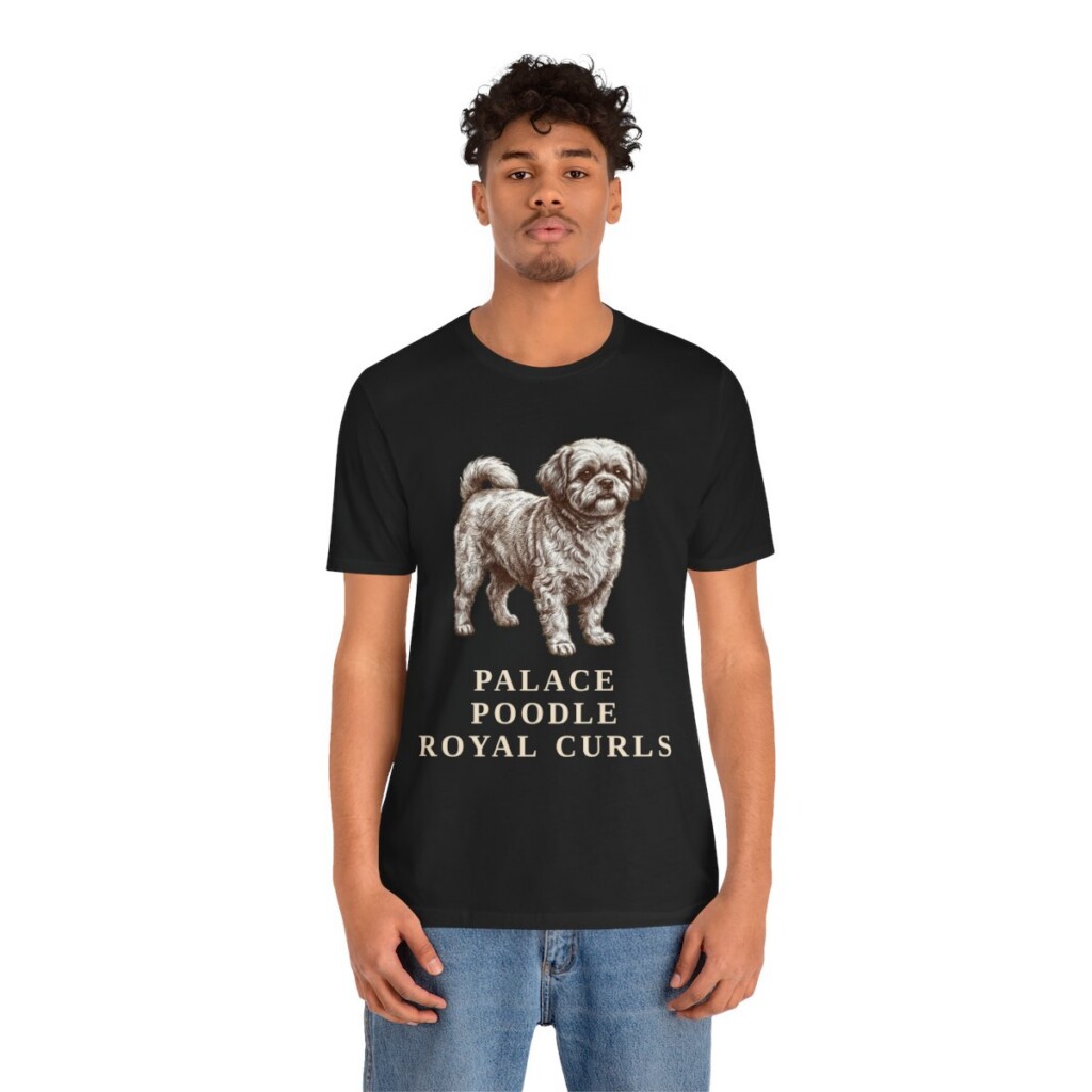 Peke-A-Poo Humor Shirt, Vintage Dog Sketch Tee, Dog Humor Gift