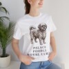 Peke-A-Poo Humor Shirt, Vintage Dog Sketch Tee, Dog Humor Gift