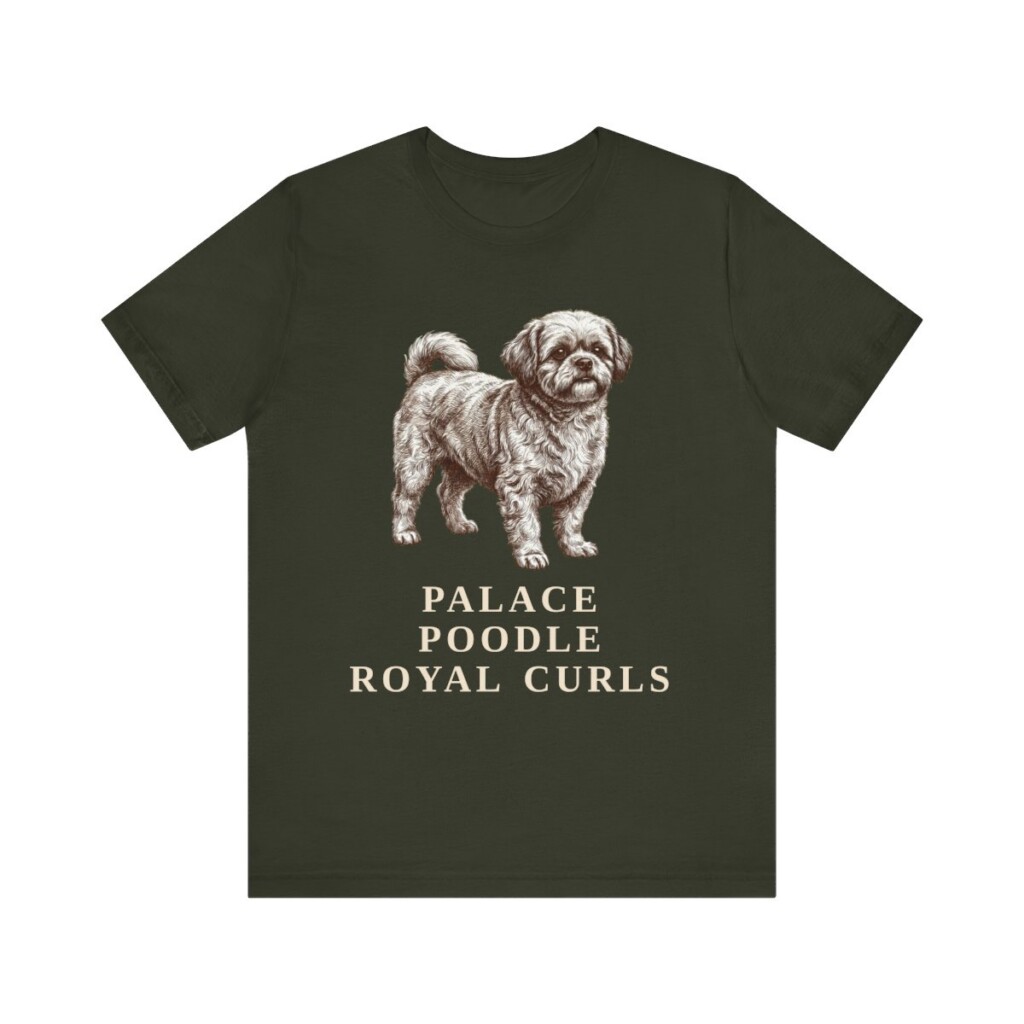 Peke-A-Poo Humor Shirt, Vintage Dog Sketch Tee, Dog Humor Gift