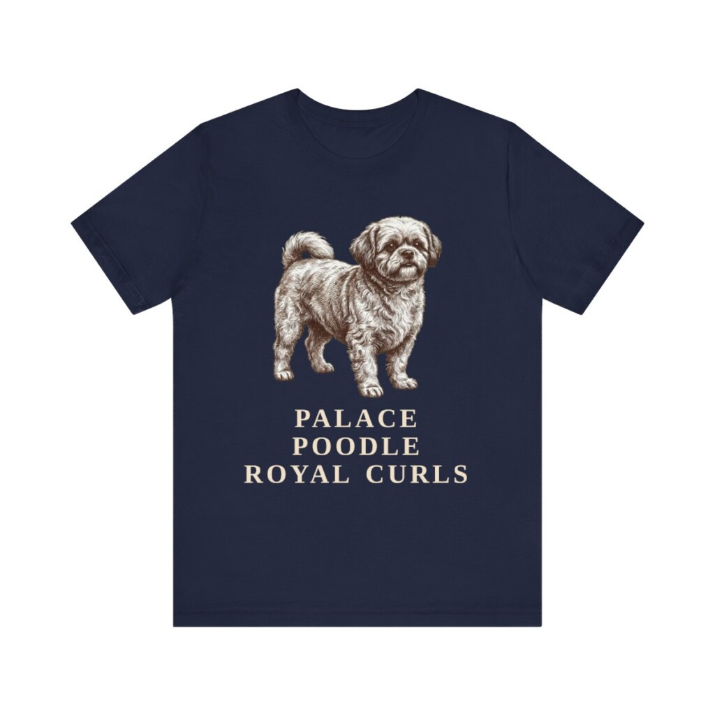 Peke-A-Poo Humor Shirt, Vintage Dog Sketch Tee, Dog Humor Gift