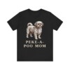 Peke-A-Poo Mom Shirt, Vintage Dog Sketch Tee, Dog Mom Gift