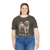 Peke-A-Poo Mom Shirt, Vintage Dog Sketch Tee, Dog Mom Gift