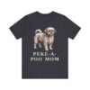 Peke-A-Poo Mom Shirt, Vintage Dog Sketch Tee, Dog Mom Gift