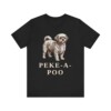 Peke-A-Poo Shirt, Vintage Dog Sketch Tee, Dog Lover Gift