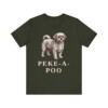 Peke-A-Poo Shirt, Vintage Dog Sketch Tee, Dog Lover Gift