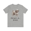 Peke-A-Poo Shirt, Vintage Dog Sketch Tee, Dog Lover Gift