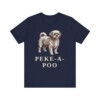 Peke-A-Poo Shirt, Vintage Dog Sketch Tee, Dog Lover Gift