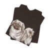 Pekingese Dad Shirt, Vintage Dog Sketch Tee, Dog Dad Gift