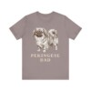 Pekingese Dad Shirt, Vintage Dog Sketch Tee, Dog Dad Gift