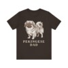 Pekingese Dad Shirt, Vintage Dog Sketch Tee, Dog Dad Gift
