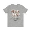 Pekingese Dad Shirt, Vintage Dog Sketch Tee, Dog Dad Gift