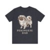 Pekingese Dad Shirt, Vintage Dog Sketch Tee, Dog Dad Gift