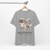 Pekingese Latin Shirt, Vintage Dog Sketch Tee, Dog Latin Gift