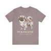 Pekingese Latin Shirt, Vintage Dog Sketch Tee, Dog Latin Gift