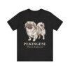 Pekingese Latin Shirt, Vintage Dog Sketch Tee, Dog Latin Gift