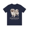 Pekingese Latin Shirt, Vintage Dog Sketch Tee, Dog Latin Gift