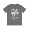 Pekingese Mom Shirt, Vintage Dog Sketch Tee, Dog Mom Gift