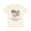 Pekingese Mom Shirt, Vintage Dog Sketch Tee, Dog Mom Gift