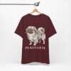 Pekingese Shirt, Vintage Dog Sketch Tee, Dog Lover Gift