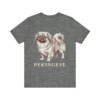 Pekingese Shirt, Vintage Dog Sketch Tee, Dog Lover Gift