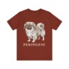 Pekingese Shirt, Vintage Dog Sketch Tee, Dog Lover Gift