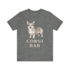 Pembroke Welsh Corgi Dad Shirt, Vintage Dog Sketch Tee, Dog Dad Gift