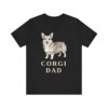 Pembroke Welsh Corgi Dad Shirt, Vintage Dog Sketch Tee, Dog Dad Gift