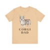 Pembroke Welsh Corgi Dad Shirt, Vintage Dog Sketch Tee, Dog Dad Gift