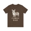 Pembroke Welsh Corgi Dad Shirt, Vintage Dog Sketch Tee, Dog Dad Gift