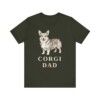 Pembroke Welsh Corgi Dad Shirt, Vintage Dog Sketch Tee, Dog Dad Gift