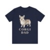 Pembroke Welsh Corgi Dad Shirt, Vintage Dog Sketch Tee, Dog Dad Gift