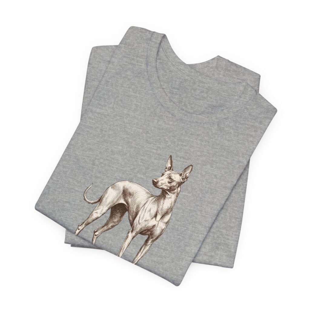 Peruvian Inca Orchid Dad Shirt, Vintage Dog Sketch Tee, Dog Dad Gift