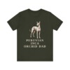Peruvian Inca Orchid Dad Shirt, Vintage Dog Sketch Tee, Dog Dad Gift