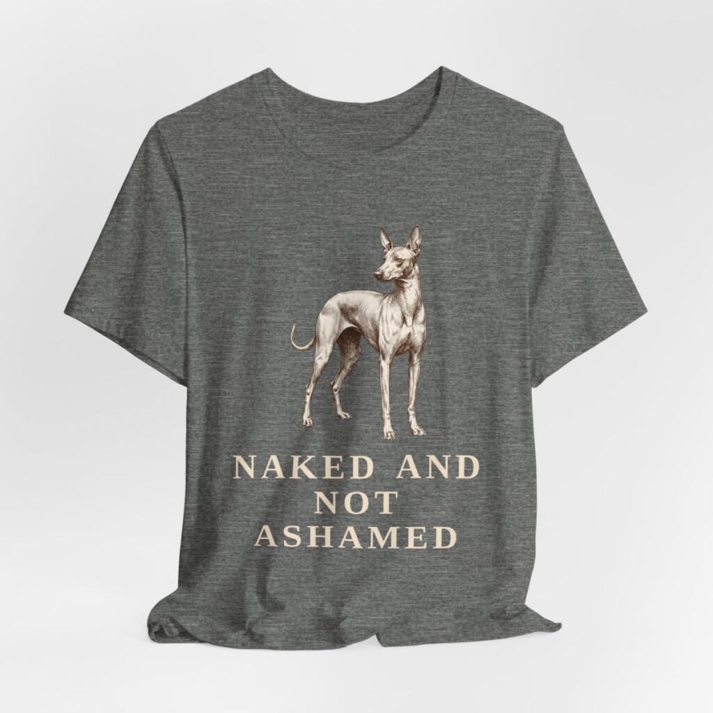 Peruvian Inca Orchid Humor Shirt, Vintage Dog Sketch Tee, Dog Humor Gift