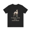 Peruvian Inca Orchid Humor Shirt, Vintage Dog Sketch Tee, Dog Humor Gift