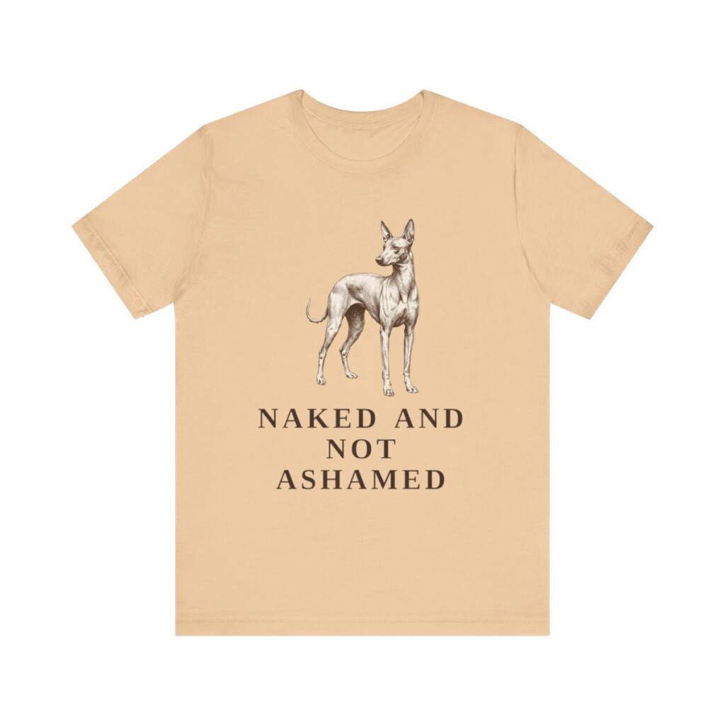 Peruvian Inca Orchid Humor Shirt, Vintage Dog Sketch Tee, Dog Humor Gift