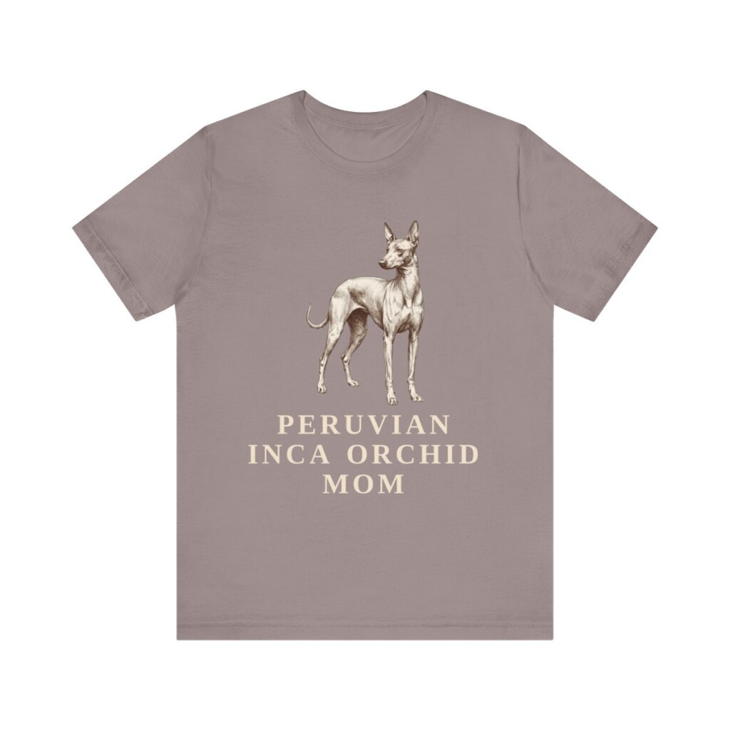 Peruvian Inca Orchid Mom Shirt, Vintage Dog Sketch Tee, Dog Mom Gift