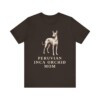 Peruvian Inca Orchid Mom Shirt, Vintage Dog Sketch Tee, Dog Mom Gift