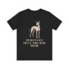 Peruvian Inca Orchid Mom Shirt, Vintage Dog Sketch Tee, Dog Mom Gift