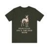 Peruvian Inca Orchid Mom Shirt, Vintage Dog Sketch Tee, Dog Mom Gift