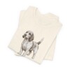 Petit Basset Griffon Vendeen Latin Shirt, Vintage Dog Sketch Tee, Dog Latin Gift