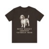 Petit Basset Griffon Vendeen Mom Shirt, Vintage Dog Sketch Tee, Dog Mom Gift