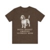 Petit Basset Griffon Vendeen Mom Shirt, Vintage Dog Sketch Tee, Dog Mom Gift
