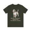 Petit Basset Griffon Vendeen Mom Shirt, Vintage Dog Sketch Tee, Dog Mom Gift