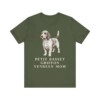 Petit Basset Griffon Vendeen Mom Shirt, Vintage Dog Sketch Tee, Dog Mom Gift