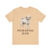 Pomapoo Dad Shirt, Vintage Dog Sketch Tee, Dog Dad Gift