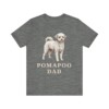 Pomapoo Dad Shirt, Vintage Dog Sketch Tee, Dog Dad Gift